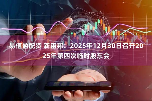 易信盈配资 新宙邦：2025年12月30日召开2025年第四次临时股东会